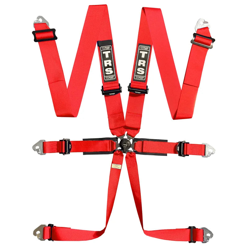 TRS- Pro 6 Point FIA Harness-  ( VARIOUS COLOURS)