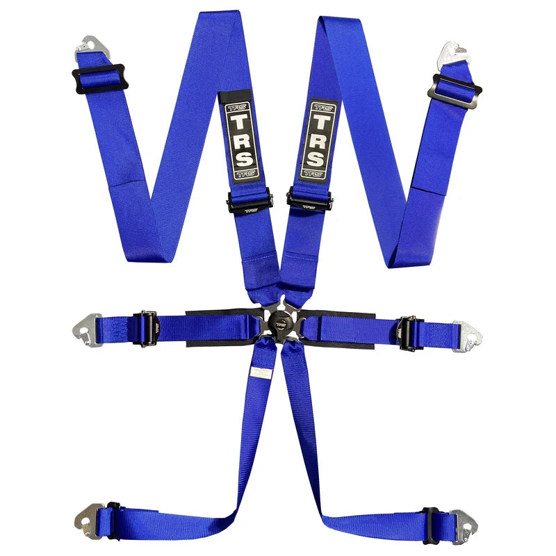 TRS- Pro 6 Point FIA Harness-  ( VARIOUS COLOURS)