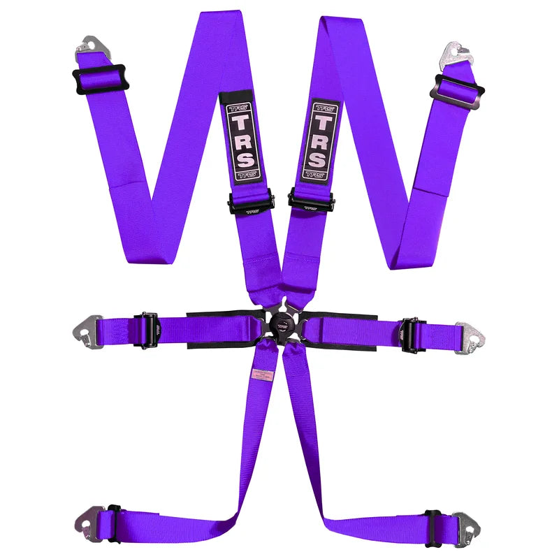 TRS- Pro 6 Point FIA Harness-  ( VARIOUS COLOURS)
