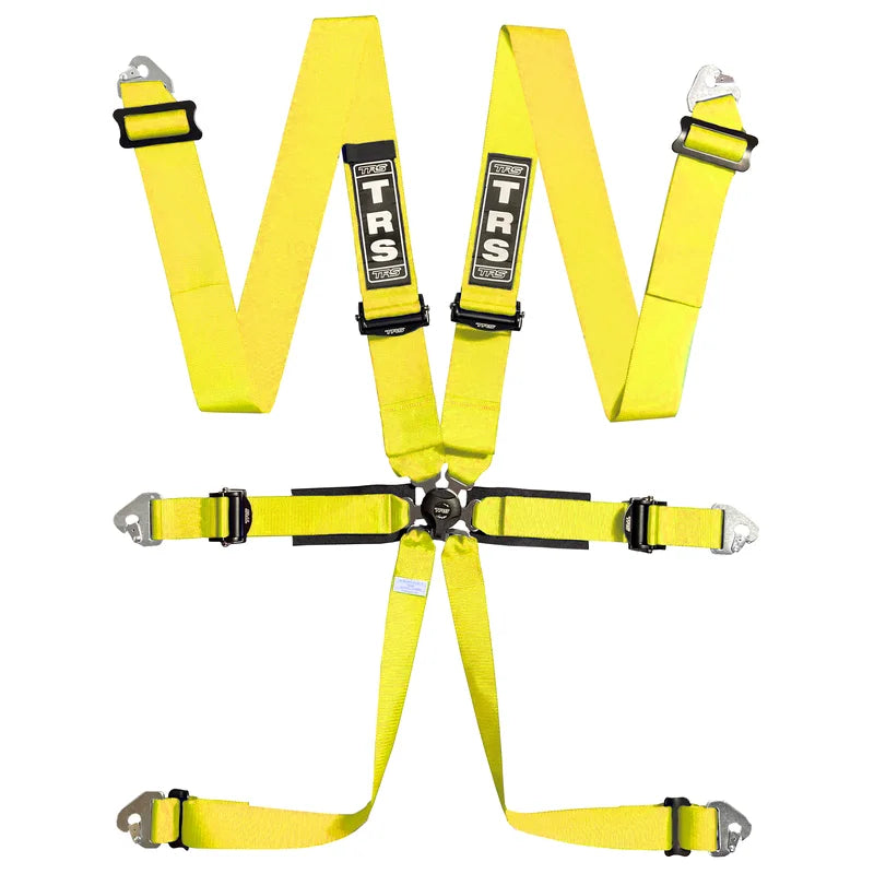 TRS- Pro 6 Point FIA Harness-  ( VARIOUS COLOURS)