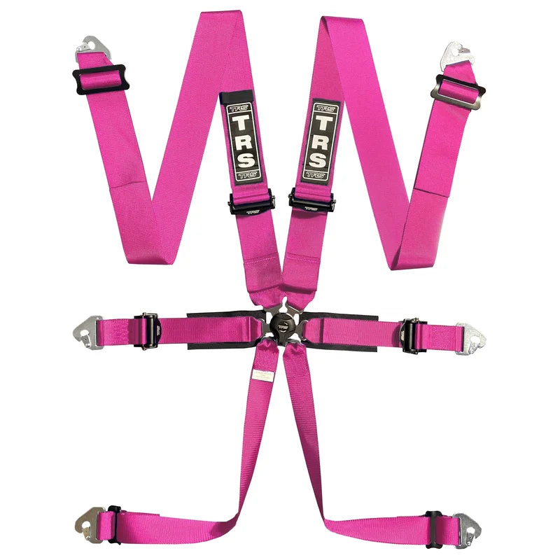 TRS- Pro 6 Point FIA Harness-  ( VARIOUS COLOURS)