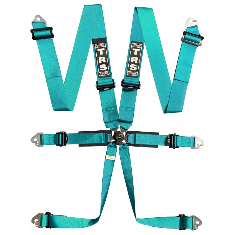 TRS- Pro 6 Point FIA Harness-  ( VARIOUS COLOURS)