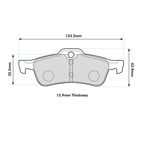 PBS Brake Pads - REAR