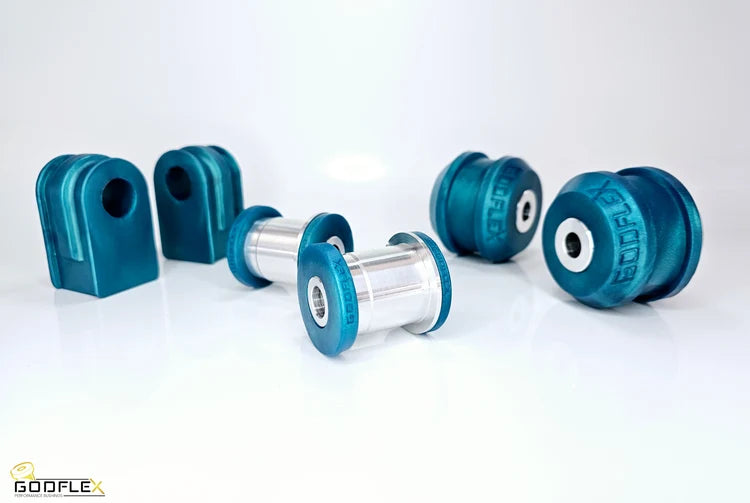 Godflex Renault Sport Clio RS 197 / 200 MK3 (2005-2012) Front Suspension Arm and Front Anti Roll Bar Bushes- FRONT ONLY