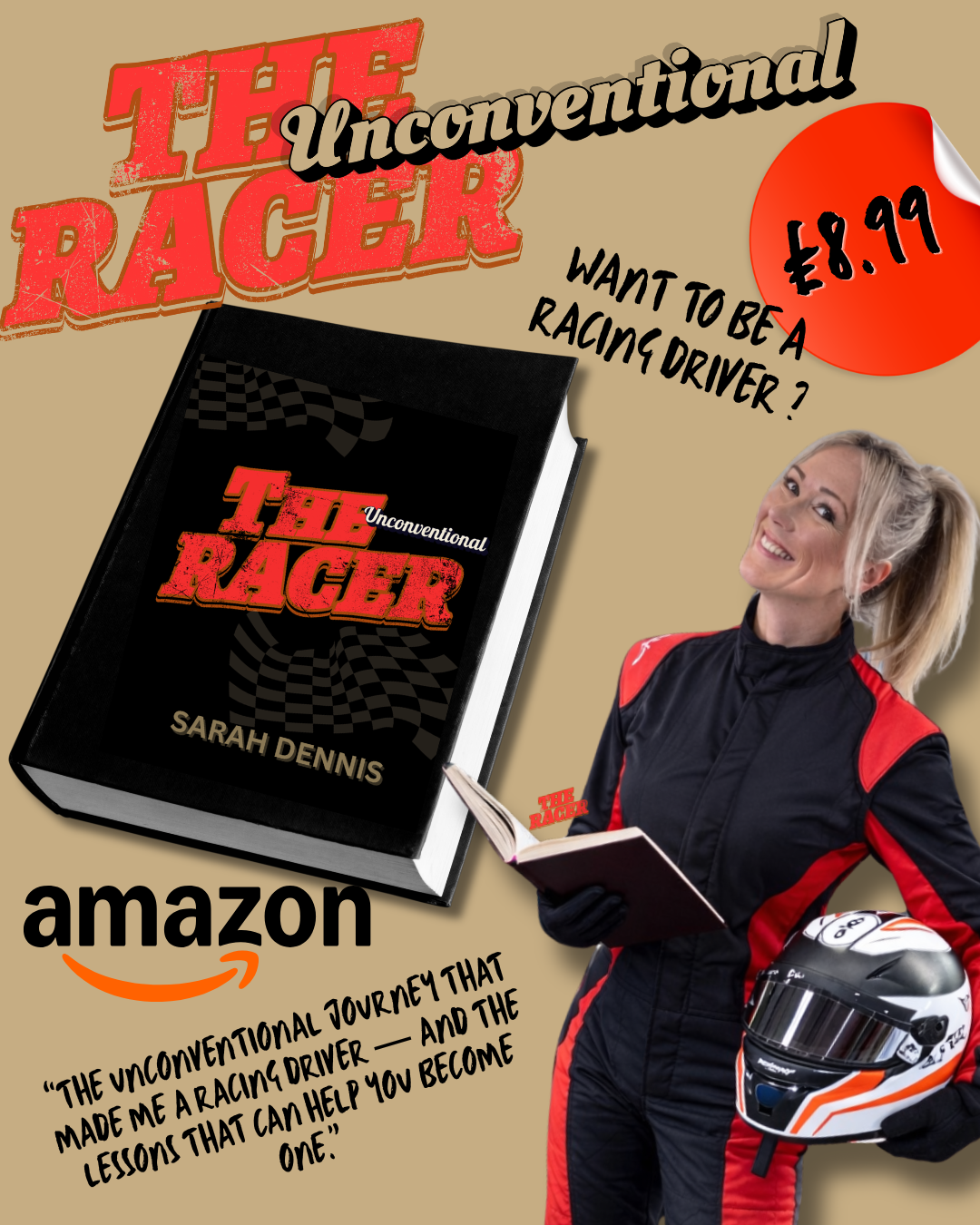 The Unconventional Racer- Signed Book