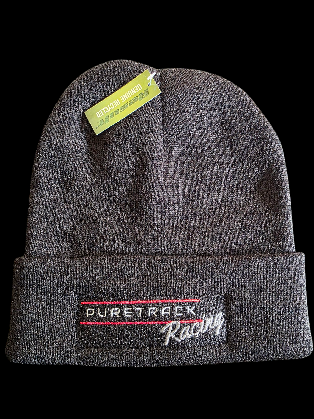 Recycled- Puretrack Beanie Black