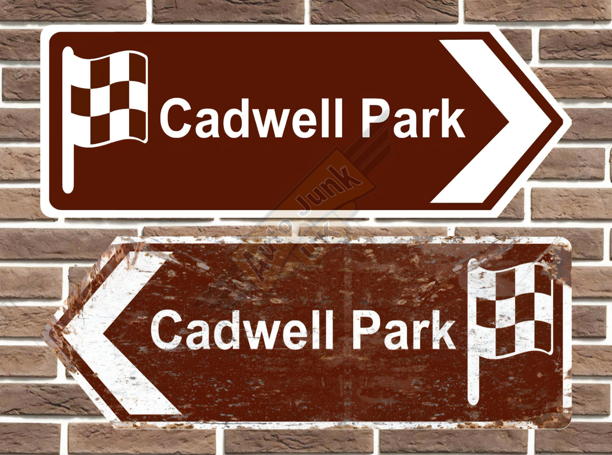 Metal Track Signs