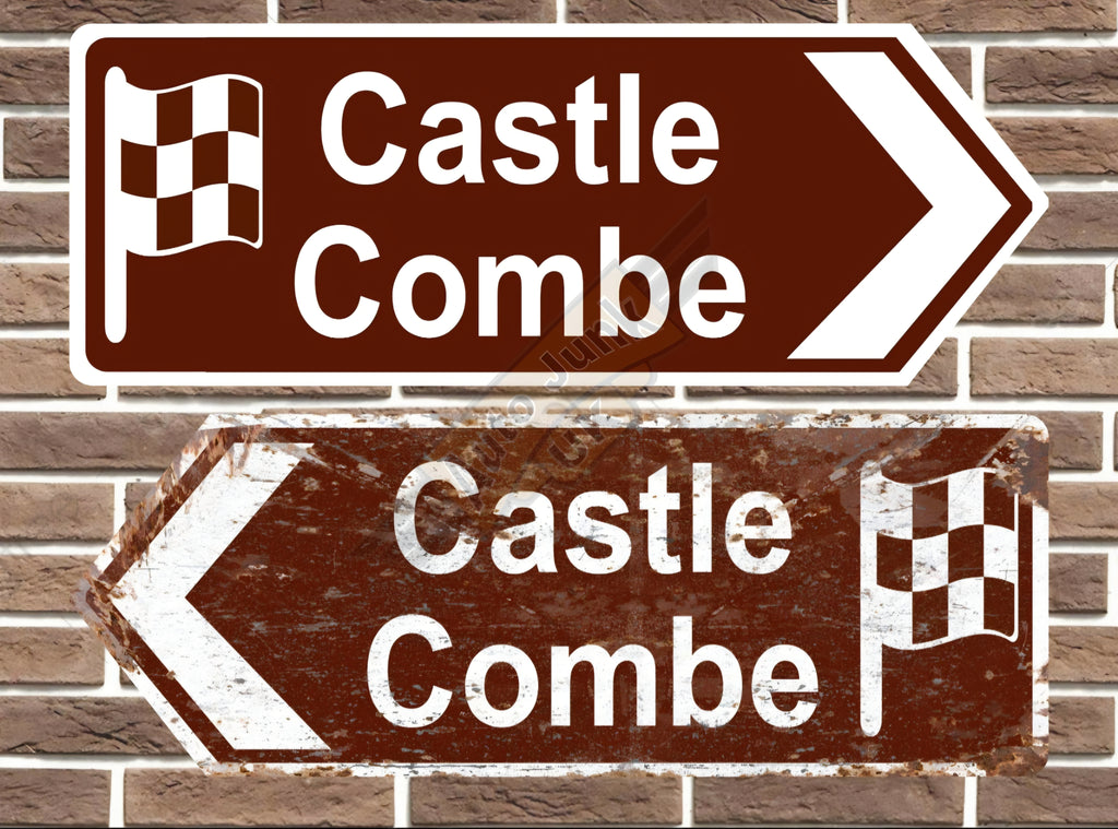 Metal Track Signs