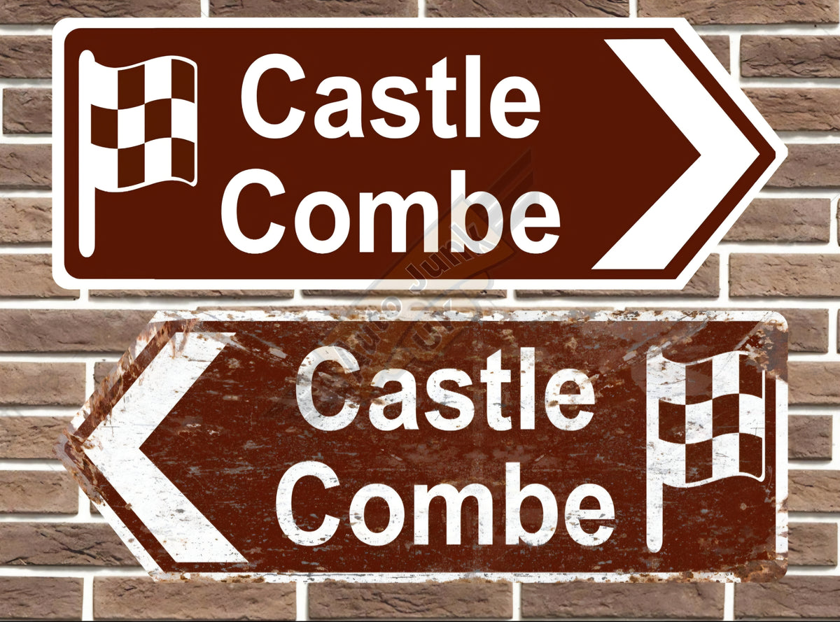 Metal Track Signs