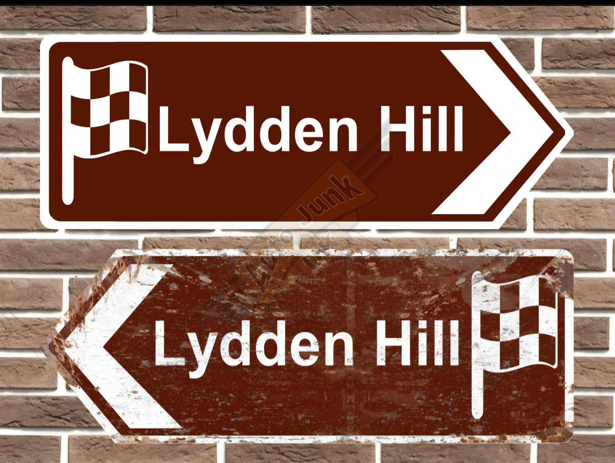 Metal Track Signs
