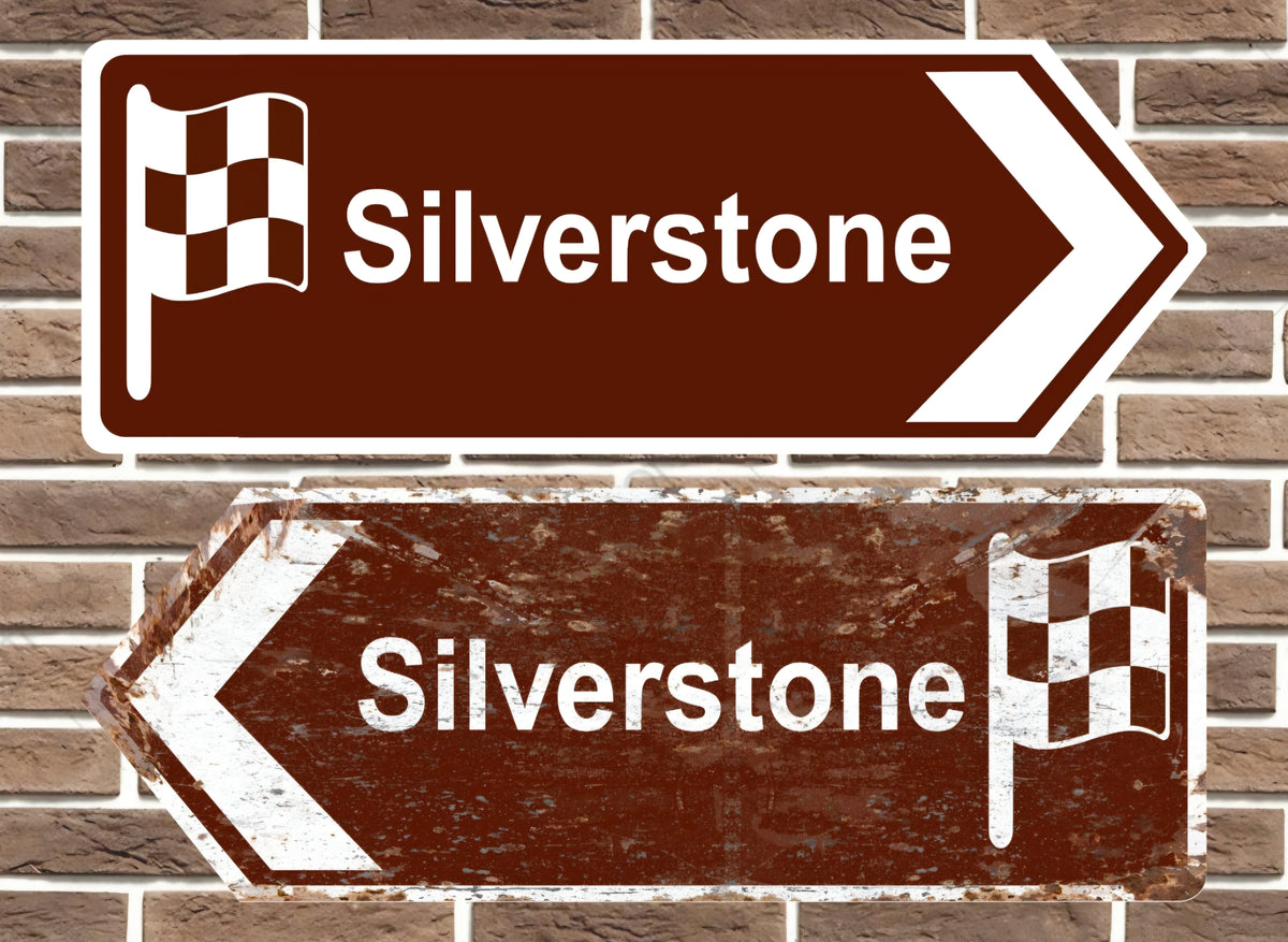 Metal Track Signs