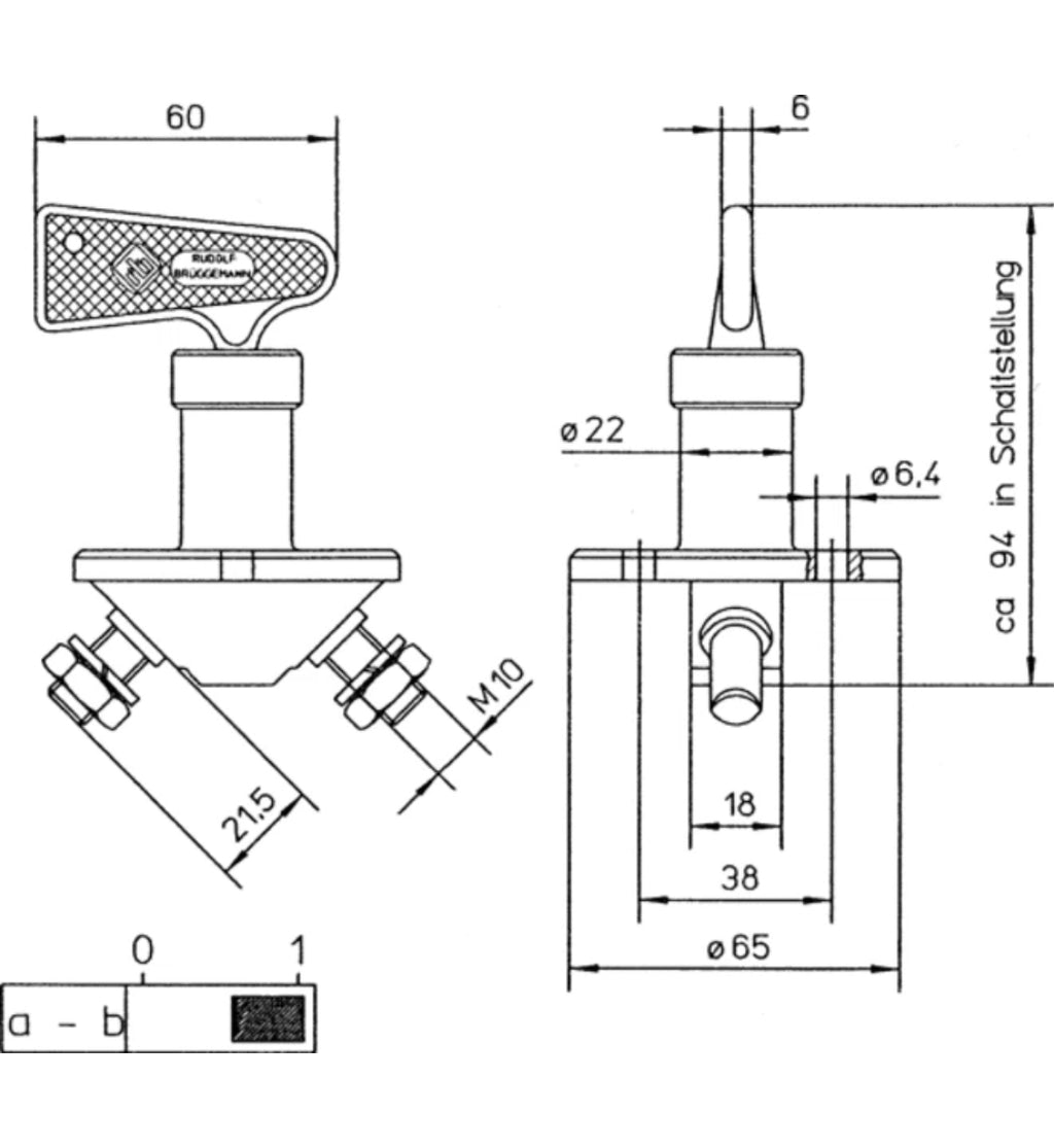 Motamec FIA Battery & Ignition Master Cut Off Switch Isolator