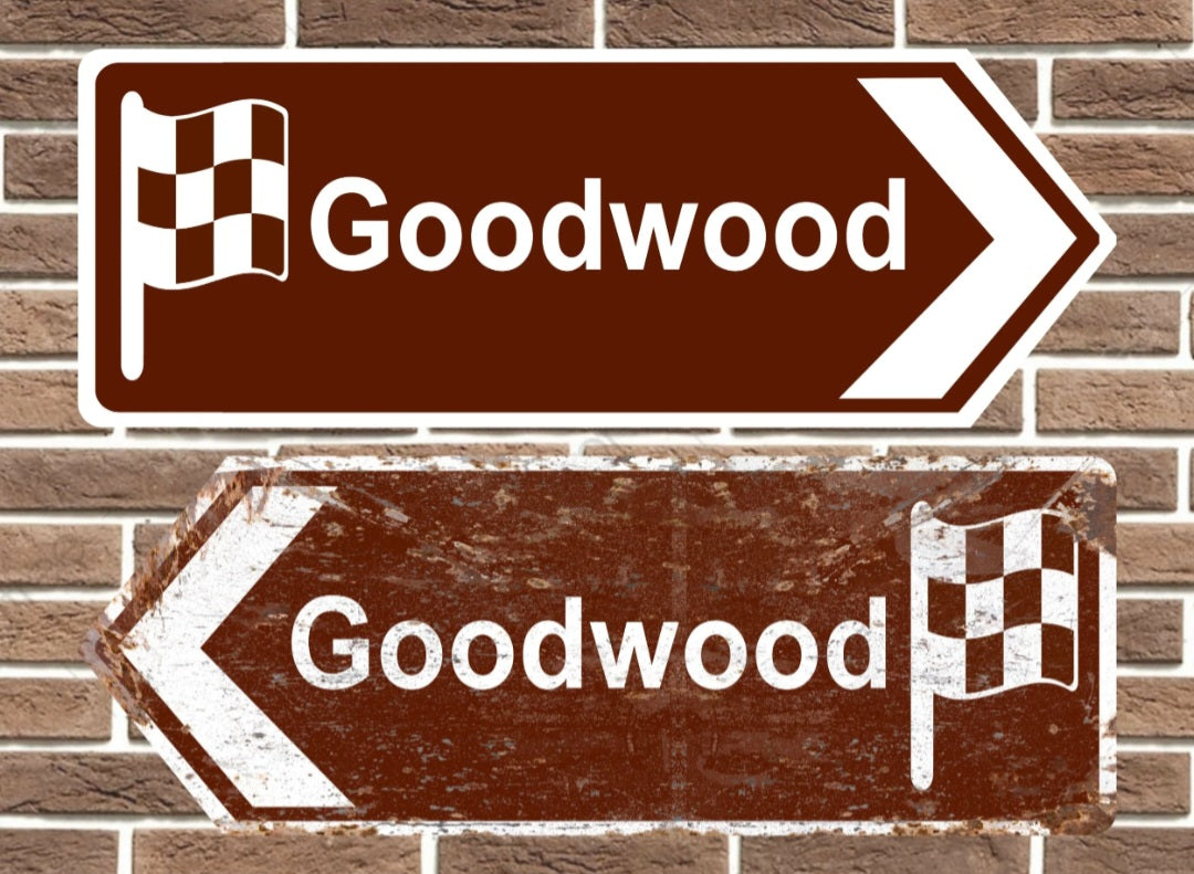 Metal Track Signs