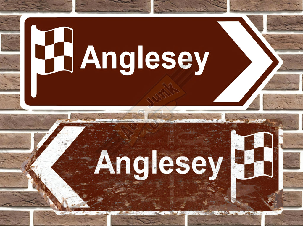 Metal Track Signs