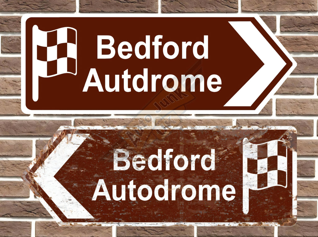 Metal Track Signs