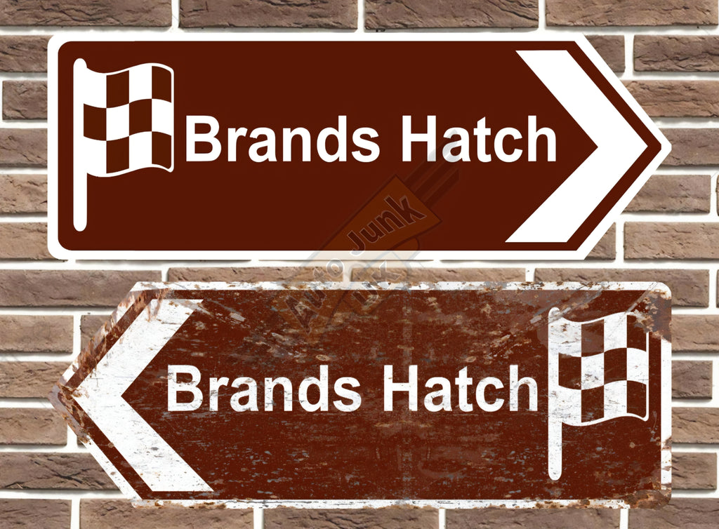 Metal Track Signs