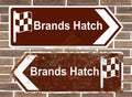 Metal Track Signs