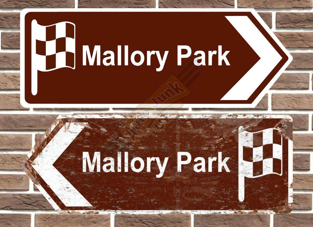 Metal Track Signs