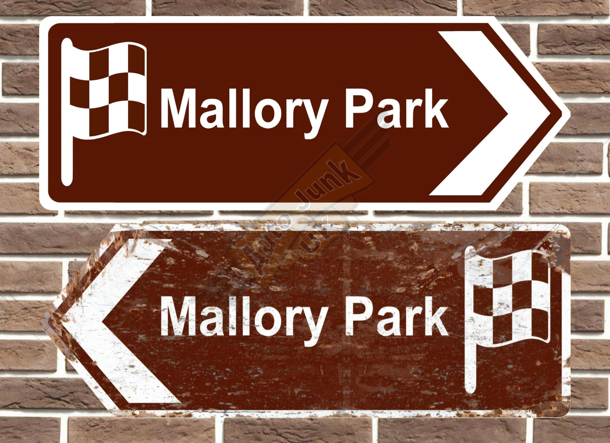 Metal Track Signs