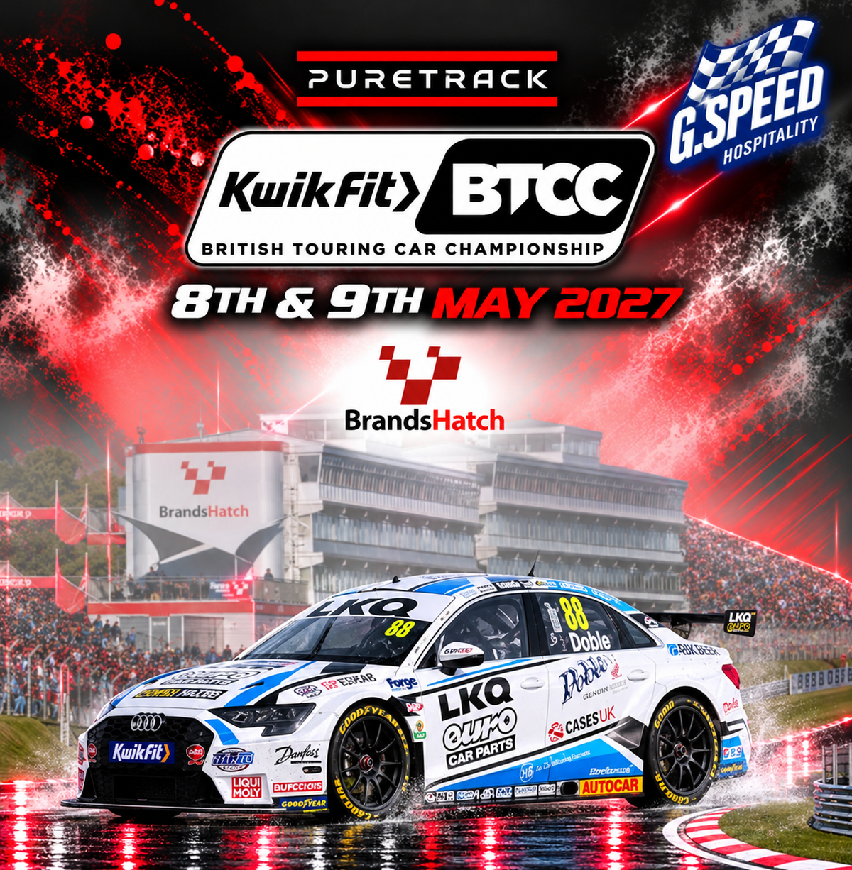 Kwick Fit British Touring Car Championship 8th & 9th May - GOLD Hospitality