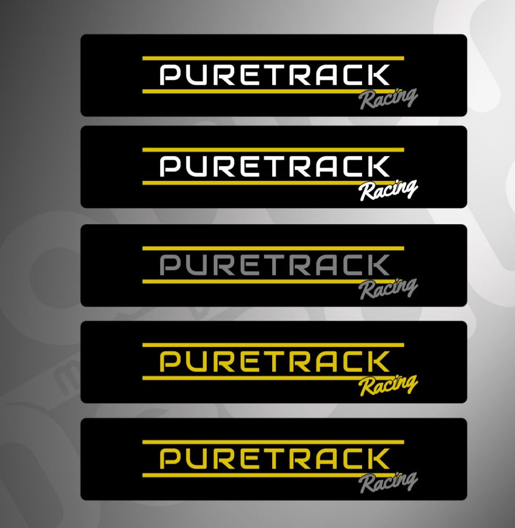 Puretrack Racing - Trackday Number Plates