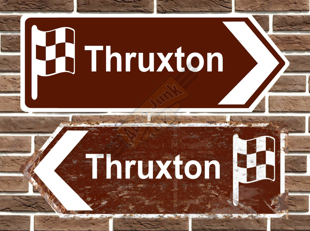 Metal Track Signs